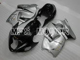 Suzuki GSXR1300 Hayabusa 1999-2007 Injection ABS Fairing - Factory Style - Black Silver - MFS6443